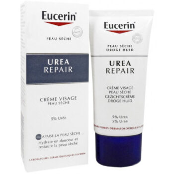 EUCERIN CREME VISAGE EMOLLIENTE 5% UREE PEAU SECHE 50ML