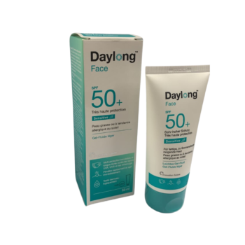 DAYLONG SENSITIVE FACE GEL FLUIDE LEGER SPF50+ 50ML