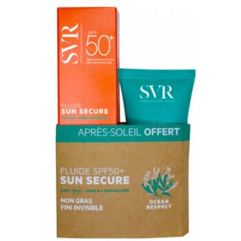 SVR SUN SECURE COFFRET FLUIDE SPF50+ 50ML + APRES SOLEIL 50ML OFFERT