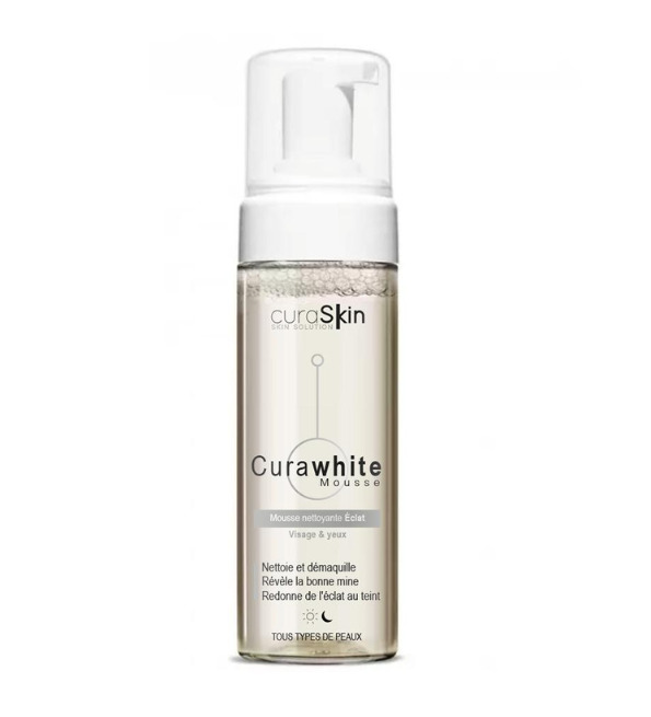 Curaskin-Curawhite-mousse-nettoyant-eclat-150ml